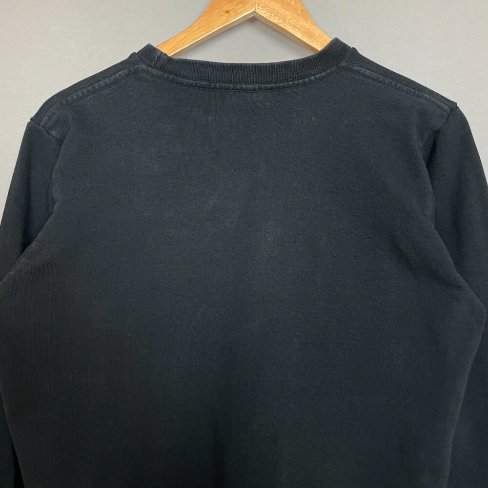 Mushroom Sweatshirt Women Etta & James Junction Black Top Small Portland Oregon - Picture 5 of 13